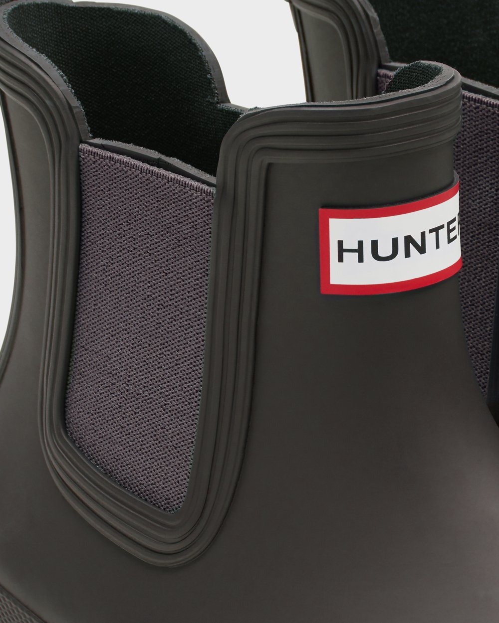 Womens Chelsea Boots - Hunter Original (62SHGQFRM) - Dark Grey